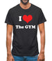 I Love The Gym Mens T-Shirt