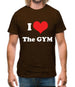 I Love The Gym Mens T-Shirt