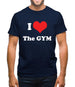 I Love The Gym Mens T-Shirt