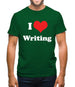 I Love Writing Mens T-Shirt