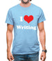 I Love Writing Mens T-Shirt