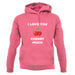 I Love You Cherry Much unisex hoodie