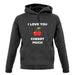 I Love You Cherry Much unisex hoodie