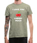 I Love You Cherry Much Mens T-Shirt