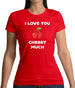 I Love You Cherry Much Womens T-Shirt