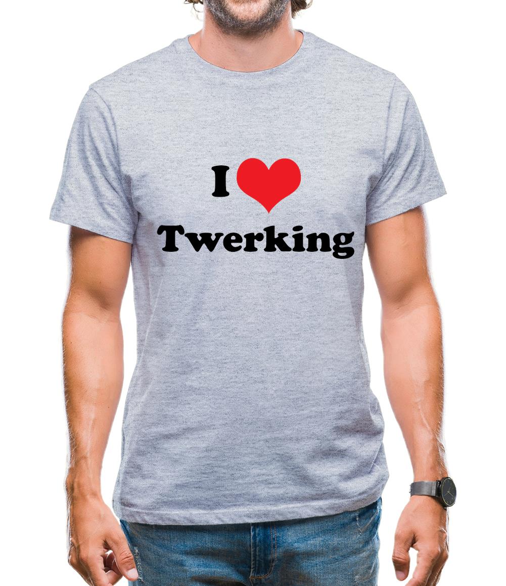 I Love Twerking Mens T-Shirt