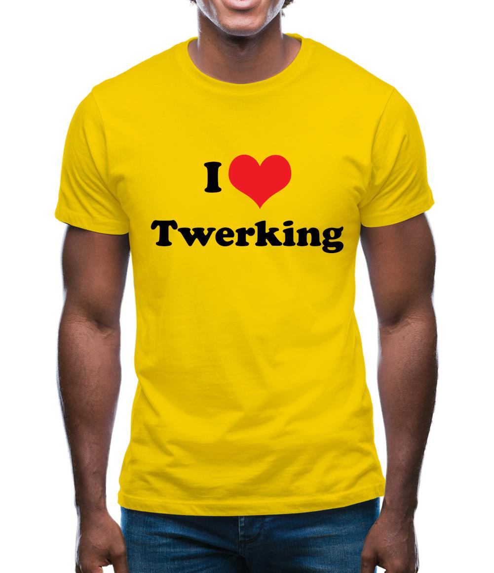 I Love Twerking Mens T-Shirt