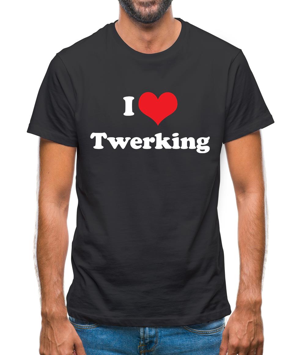 I Love Twerking Mens T-Shirt
