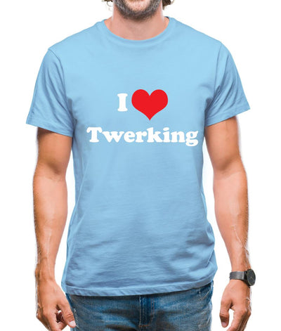 I Love Twerking Mens T-Shirt