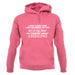 In My Head I'm Abseiling unisex hoodie