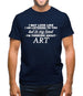 In My Head I'm Art Mens T-Shirt