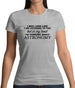 In My Head I'm Astronomy Womens T-Shirt