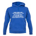 In My Head I'm Badminton unisex hoodie