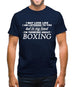 In My Head I'm Boxing Mens T-Shirt