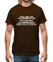 In My Head I'm Bird Watching Mens T-Shirt