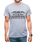 In My Head I'm Chocolate Mens T-Shirt