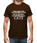 In My Head I'm Cats Mens T-Shirt