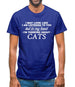 In My Head I'm Cats Mens T-Shirt