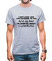 In My Head I'm Climbing Mens T-Shirt