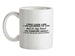 In My Head I'm Clay Pigeon Shooting Ceramic Mug