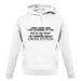 In My Head I'm Cross Stitch unisex hoodie