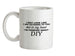 In My Head I'm Diy Ceramic Mug