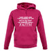 In My Head I'm Faith unisex hoodie