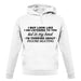 In My Head I'm Figure Skating unisex hoodie