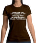 In My Head I'm Flag Football Womens T-Shirt