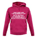 In My Head I'm Flag Football unisex hoodie