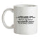 In My Head I'm Flying Disc Ceramic Mug