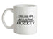 In My Head I'm Hockey Ceramic Mug