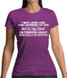 In My Head I'm Knuckle Bumping Womens T-Shirt