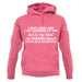 In My Head I'm Knuckle Bumping unisex hoodie