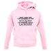 In My Head I'm Lacrosse unisex hoodie