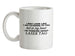 In My Head I'm Laser Tag Ceramic Mug