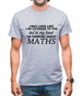 In My Head I'm Maths Mens T-Shirt