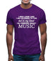 In My Head I'm Music Mens T-Shirt
