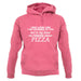 In My Head I'm Pizza unisex hoodie