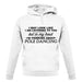 In My Head I'm Pole Dancing unisex hoodie