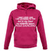 In My Head I'm Pole Dancing unisex hoodie