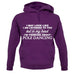 In My Head I'm Pole Dancing unisex hoodie