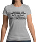In My Head I'm Programming Womens T-Shirt