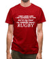 In My Head I'm Rugby Mens T-Shirt
