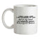 In My Head I'm Racquetball Ceramic Mug