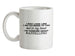 In My Head I'm Rappelling Ceramic Mug