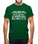 In My Head I'm Robots Mens T-Shirt