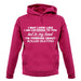 In My Head I'm Roller Skating unisex hoodie