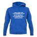 In My Head I'm Singing unisex hoodie