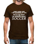 In My Head I'm Soccer Mens T-Shirt